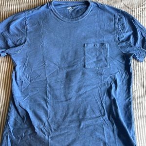 J crew Garment-dyed slub cotton crewneck T-shirt